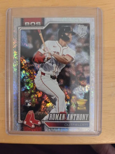 2026 Topps Roman Anthony Sand Glitter SP Rookie Card