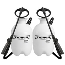 Chapin 22000 Pump Sprayer, 1-Gallon 2 Value Pack, Translucent White