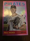 Topps 2025 Archives Rookie Pink Paul Skenes #43 Pittsburgh Pirates Baseball Card