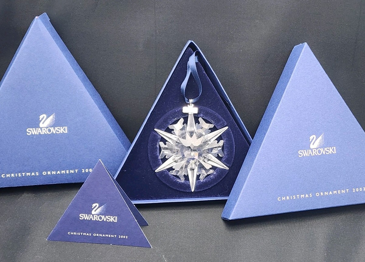 Swarovski クリスマスオーナメント 2002 SWAROVSKI クリスマスオーナメント 【2002】 【公式通販】