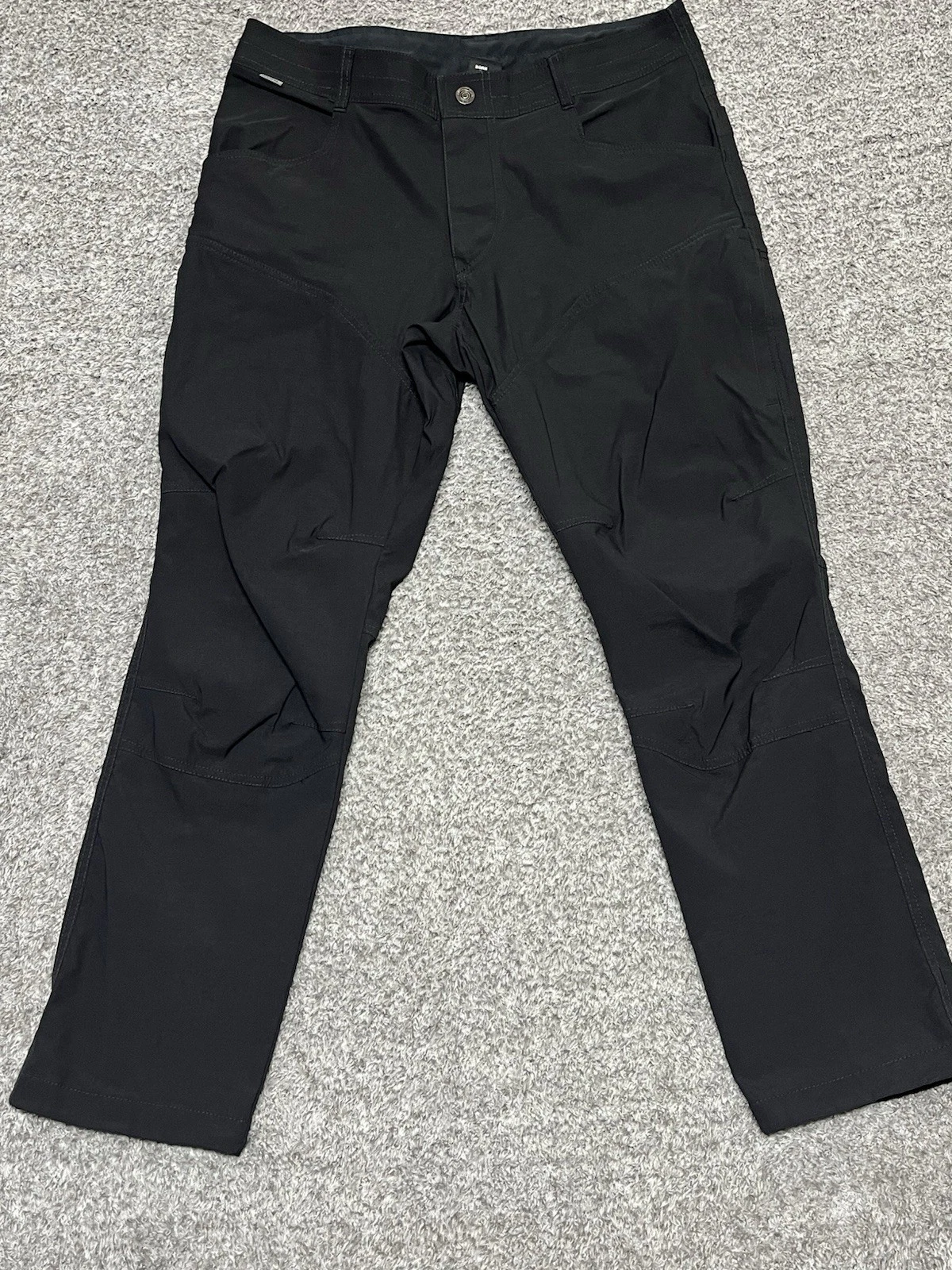 KUHL Hiking Pants Men’s 34/30 Dark Charcoal Gray Nylon Performance Outdoor