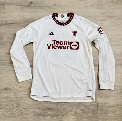 B. Fernandes Manchester United Long Sleeve Jersey Kit 2023 Adidas Men s M