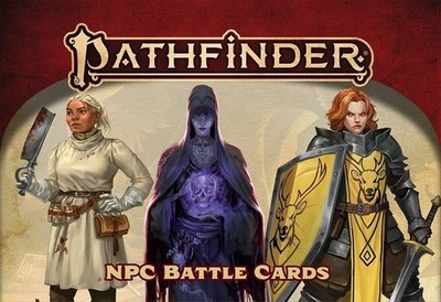 Paizo Publishing Pathfinder NPC Battle Cards