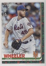2019 Topps Holiday WalMart Mega Box Metallic Snowflake Zack Wheeler #HW75 09wc