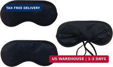 3pcs Comfortable Soft Sleep Eye Masks Shade Cover Lightweight Sleeping Bl