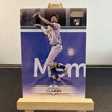 2025 Topps Stadium Club Light Blue Denzel Clarke RC Oakland Athletics #31