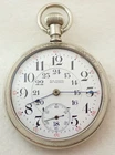 ANTIQUE 16s WALTHAM GRADE 645 21 JEWEL 21J RAILROAD JEWLERS CASED POCKET WATCH