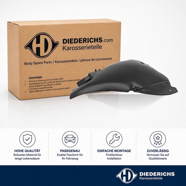 Verkleidung Radhaus Vorne Rechts Diederichs 4244008 FÜR Peugeot-image