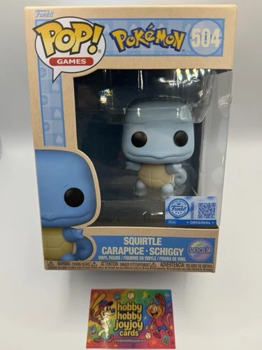Funko Pop! Pokémon Squirtle #504 Vinyl Figure (Soft Color)