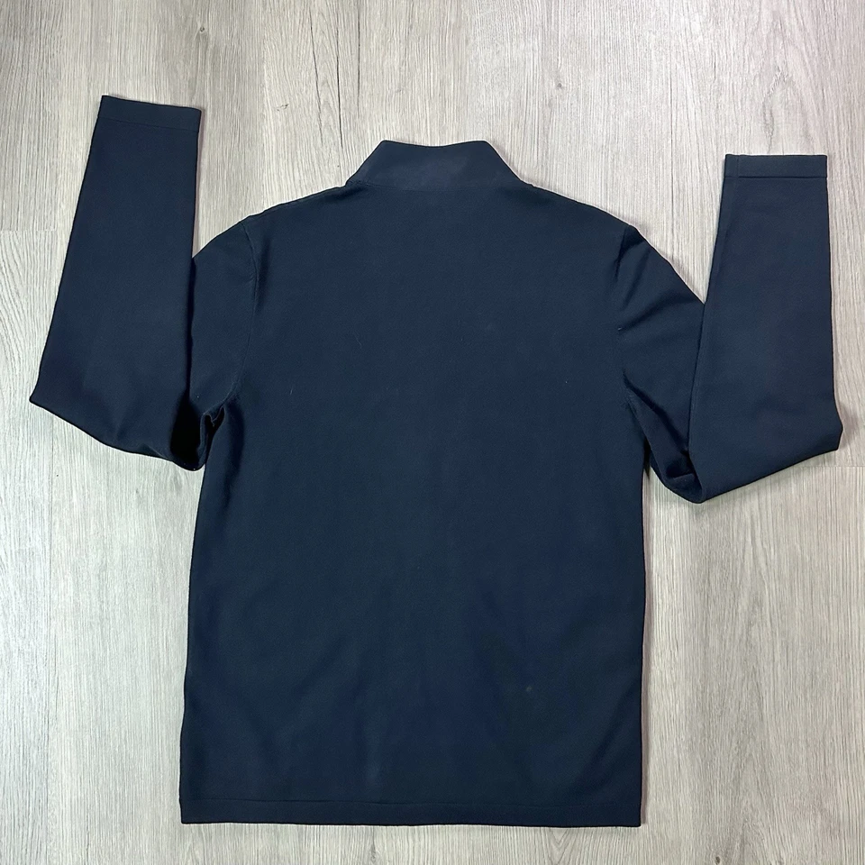 Theory Bellville PK Fine Bilen Mens Black Full Zip Jacket Small - Image 4 of 4