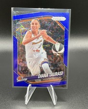 2025 WNBA Prizm Diana Taurasi Blue Velocity Prizm Card #7 Mercury