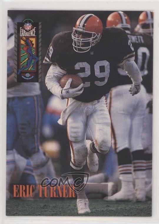 1994 Classic NFL Experience Eric Turner #19 0s5