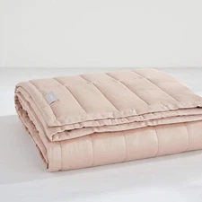 Casper Sleep Weighted Blanket, 15 lbs, Dusty Rose 15lbs Retail Packaging