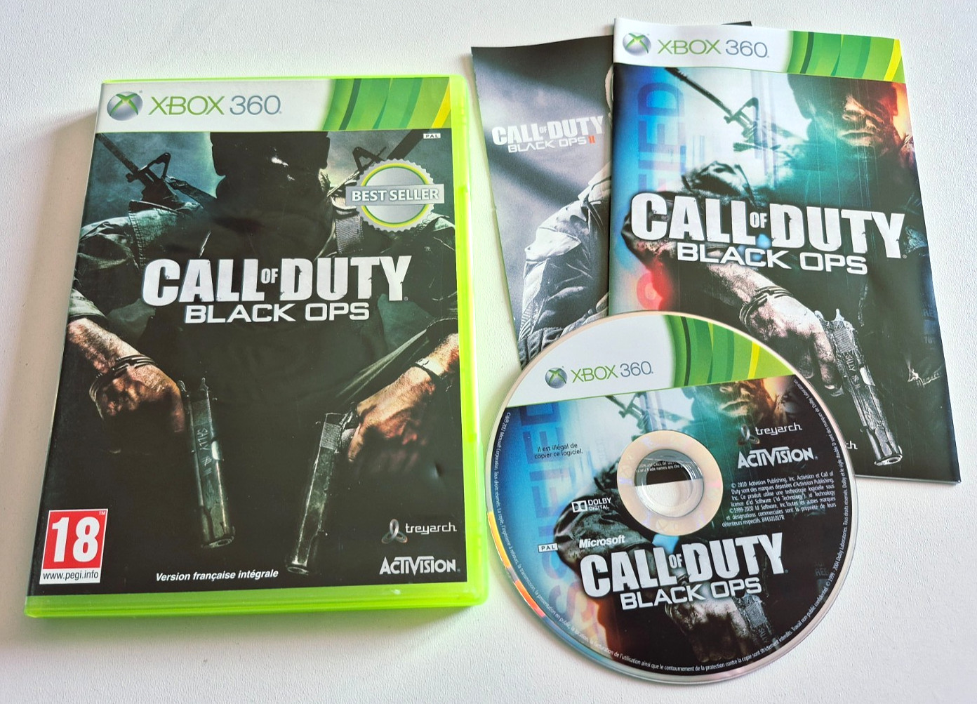 Call Of Duty Black Ops - XBOX 360 - PAL FR - Complet