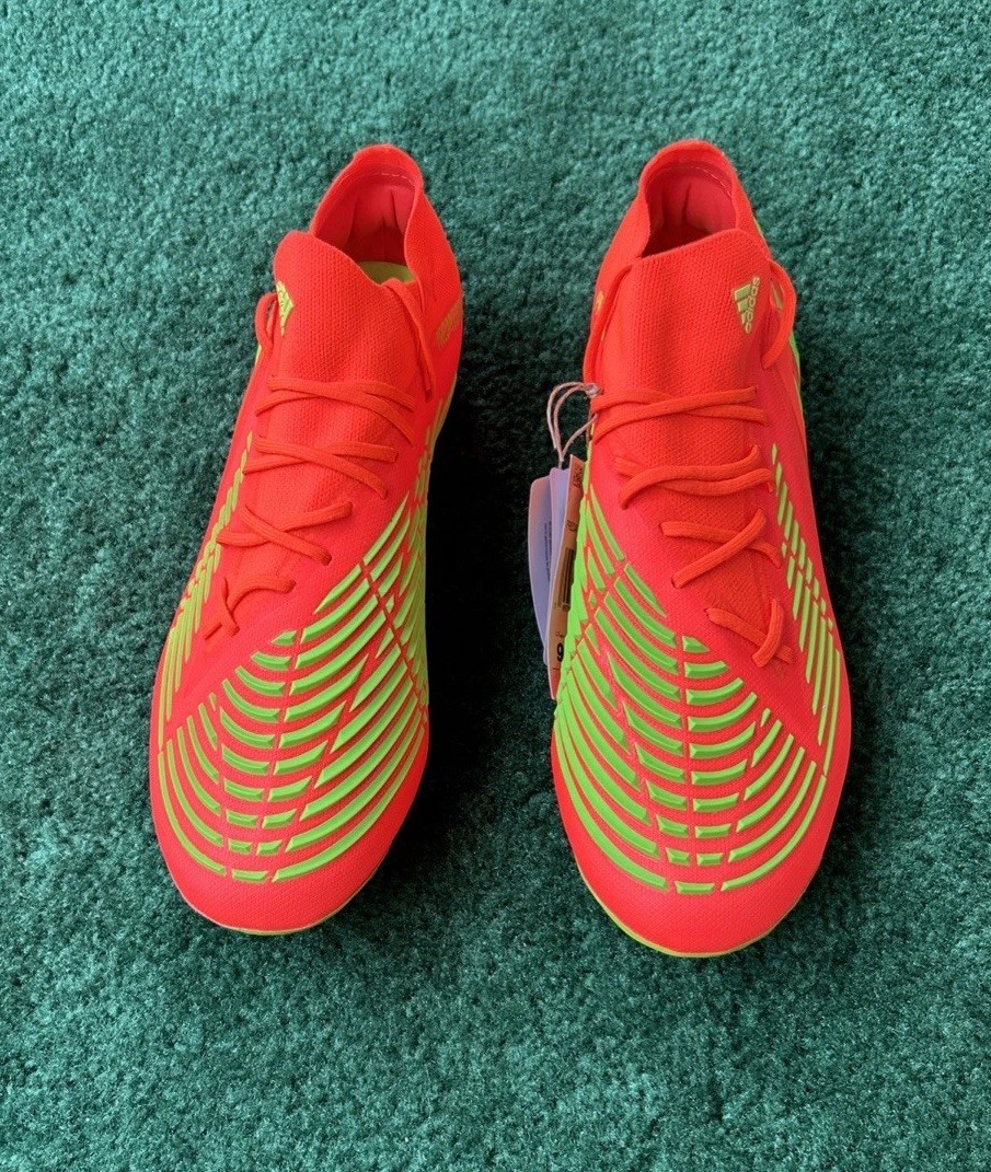 Mens Adidas Predator Edge.1 SG Soccer Cleats Size 11 Solar Orange