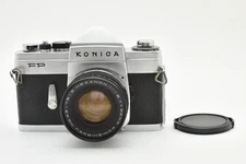 🚀🎁《NEAR MINT》Konica FP 35mm SLR Film Camera Hexanon 52mm f/1.8 Lens From JAPAN