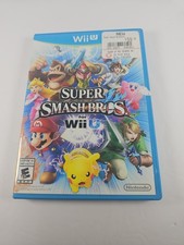 Super Smash Bros. (Nintendo Wii U) Complete in Box CIB - Tested