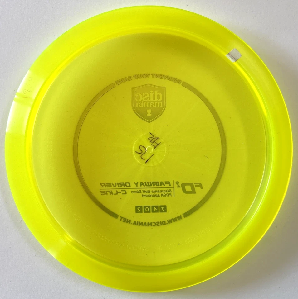 Discmania C-Line FD2 Innova Made OOP Penned 175g - Very Stiff Rare New - Image 2 of 4