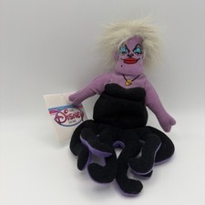 The Disney Store The Little Mermaid Ursula Sea Witch Plush New w/ Tag