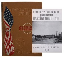 Historical Pictorial Review Camp Lee Virginia Yearbook African American