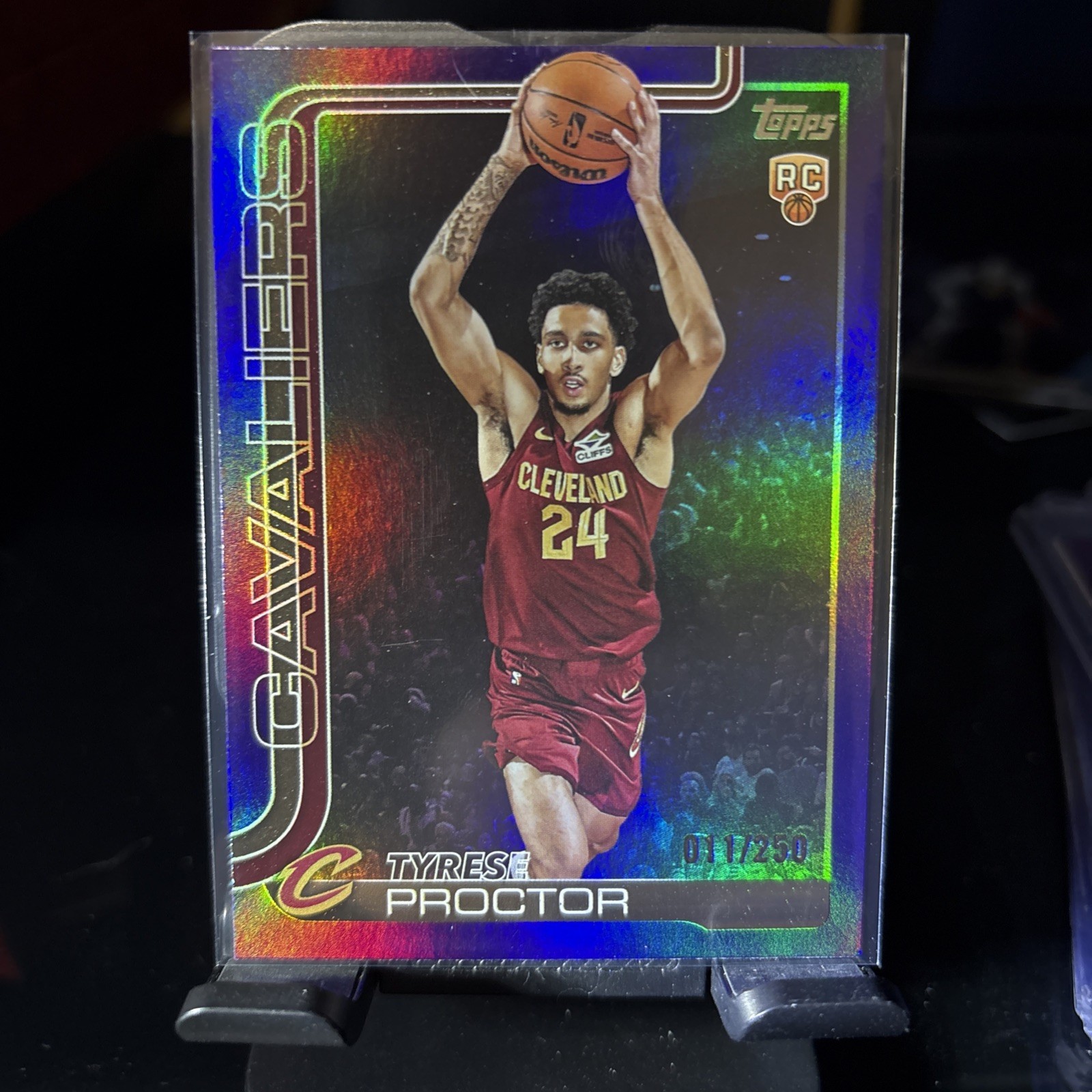 2025-26 Topps - Tyrese Proctor #250 Purple Rainbow /250 (RC)