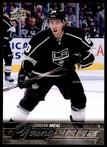 2015-16 Upper Deck Young Guns Jordan Weal Rookie Los Angeles Kings #202
