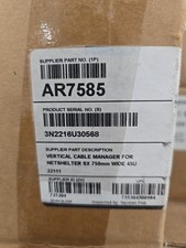 APC AR7585 Vertical Cable Manager NEW