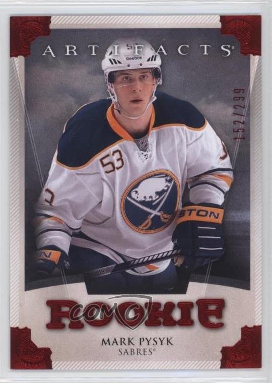 2013-14 Upper Deck Artifacts Rookies Ruby 152/299 Mark Pysyk #177 Rookie RC 0f2
