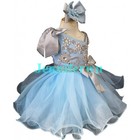 Jenniferwu Baby Girl Pageant Dress Handmade Beaded Dresses 12-18M — photo 3