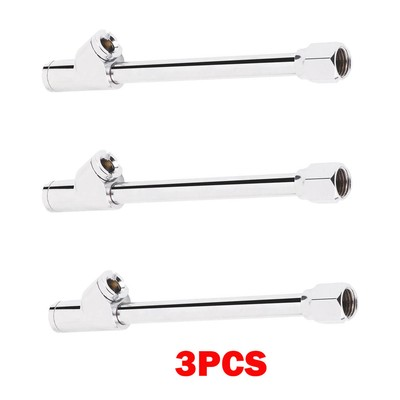 #ad #ad 3PC Air Tire Pressure Filler Dual Head Chuck Inflators Car Gauge 1 4quot; Compressor $12.85