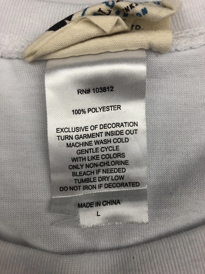 Star Wars Camisa para Dormir Logo Negro Blanco Manga Larga Pijama Mujer’s Talla L Grande Foto 3 de 4