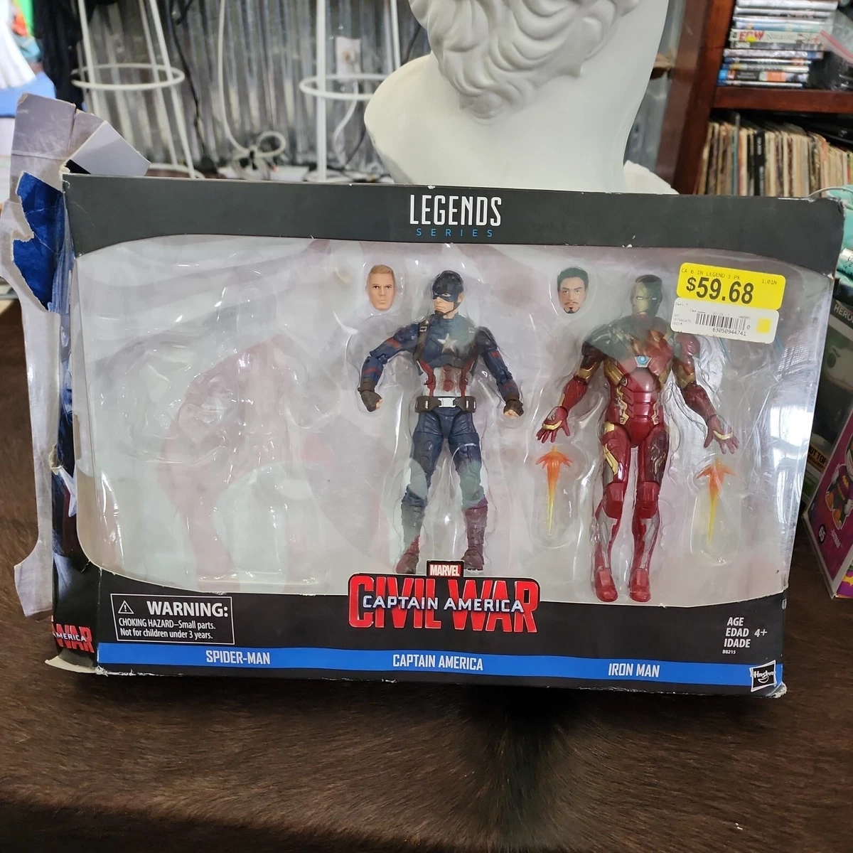 Iron man civil war marvel on sale legends