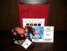 RARE 1E Below 3000 Trail of Painted Ponies MAPLE LEAF Signed MIB