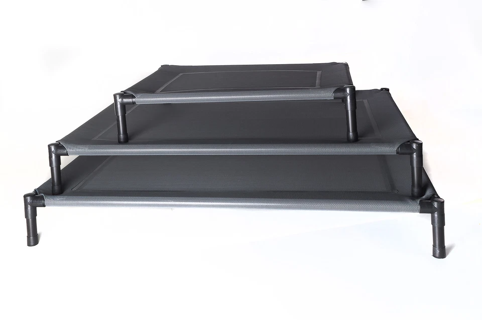 Heavy Duty Elevated Pet Bed Trampoline Hammock for Large Dog Cat Canvas Frame - image 2 of 4