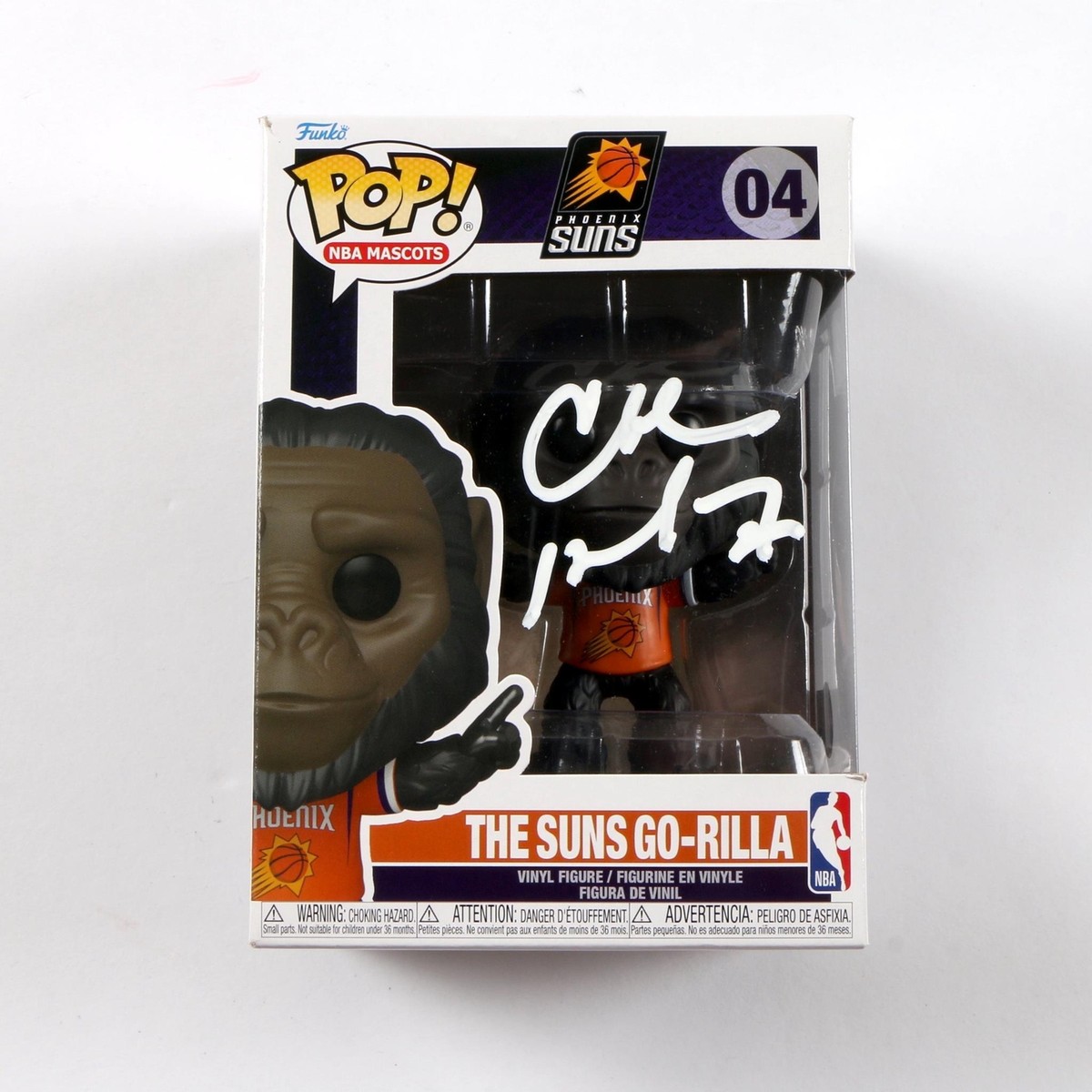 FUNKO POP リバティーウォーク x BAPEサイン入り Charles Barkley Signed Funko Pop #04 
