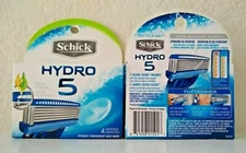 2 Schick Hydro 5 Cartridge Blade Refills 4ct (8 total)