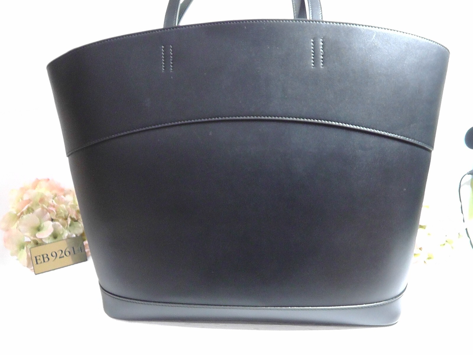 Salvatore Ferragamo Medium BLACK Leather Charming Tote Bag***$1750****NWT*** image 10