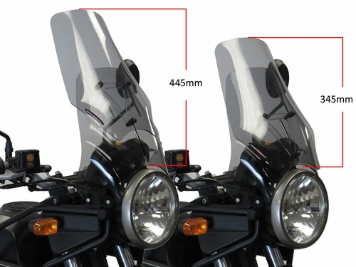 Royal Enfield Himalaya 18-2020 klarer VERSTELLBARER BILDSCHIRM Powerbronze. UVP £149. - Bild 4 von 7