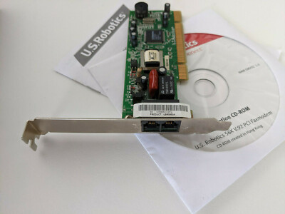U.S. Robotics 56K PCI Faxmodem V.92 V.90 ITU