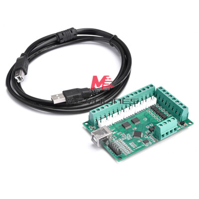 CNC USB MACH3 100Khz Breakout Board 5 Axis Interface Driver Motion Control C2U6