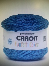 Caron Funfetti Cakes Yarn -- Blue Refresh -- NIP