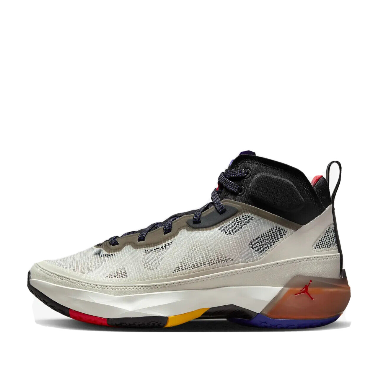 Air Jordan 37 US 13 Mens White Black Purple Nike Basketball Retro DD6958 060 New thumbnail 11