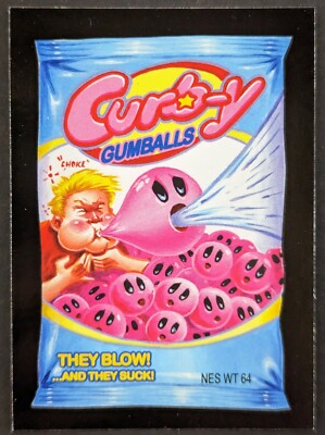 Kirby Curby Gumballs 2017 Topps Wacky Packages Video Game Card #4