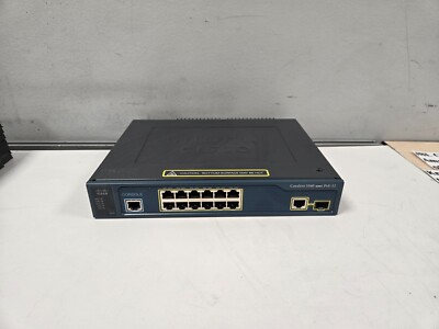 CISCO Catalyst 3560-12PC-S  Ethernet Switch with PoE WS-C3560-12PC-S