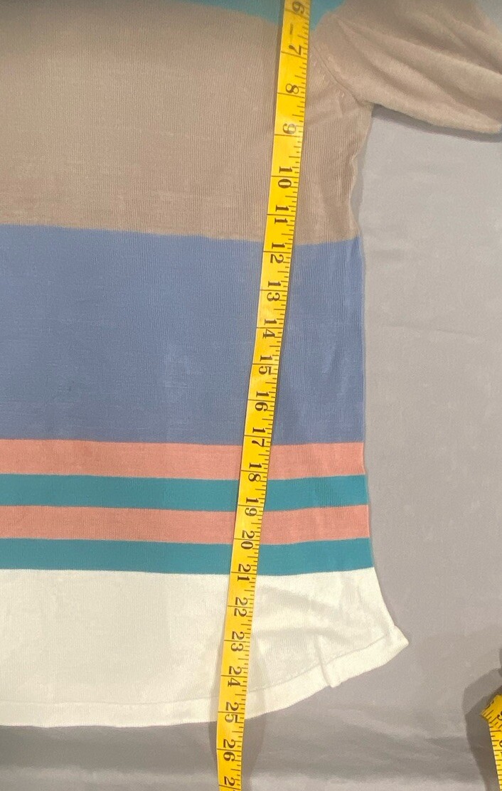 Multiples Womens Sweater Pullover S Multicolor Ra… - image 5