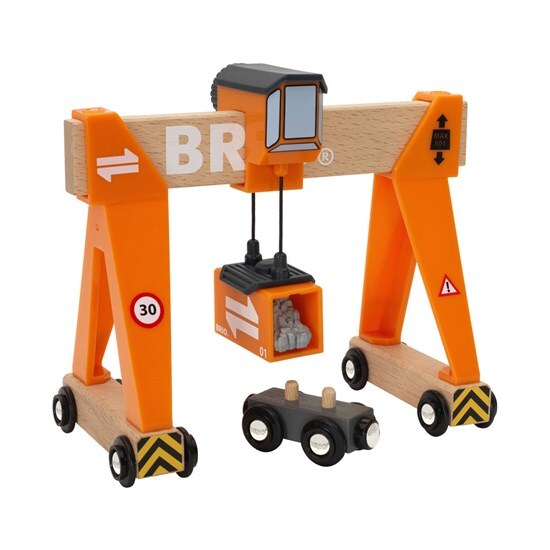 BRIO Gantry Crane 33732 for Wooden Railway Set