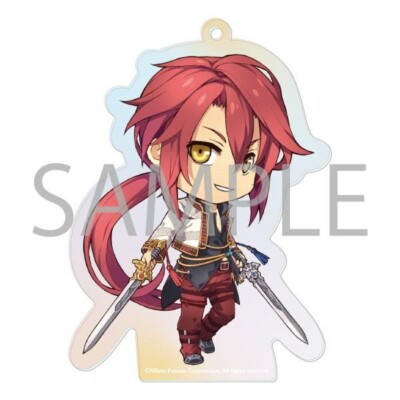 Legend Of Heroes Kuro No Kiseki II Aurora Acrylic Keychain Strap Aaron Falcom JP