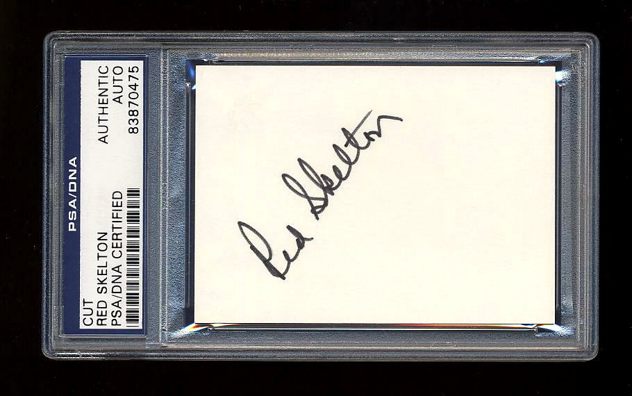 Red Skelton Autographed Memorabilia | Signed Photo, Jersey