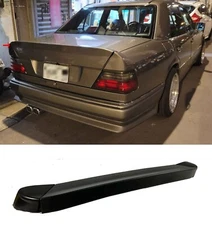 Fits 85-95 Mercedes Benz W124 AMG EURO SEDAN REAR TRUNK SPOILER PLASTIC UNPAINT