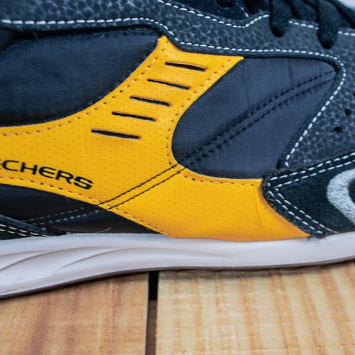 Zapatos deportivos Skechers Heritage 1992 campeón de cinco estrellas zapatillas negras 11 - Imagen 12 de 19
